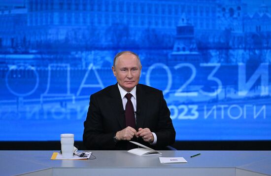Russia Putin Press Conference