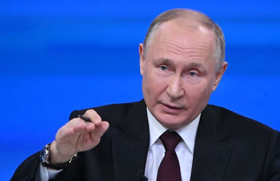 Russia Putin Press Conference