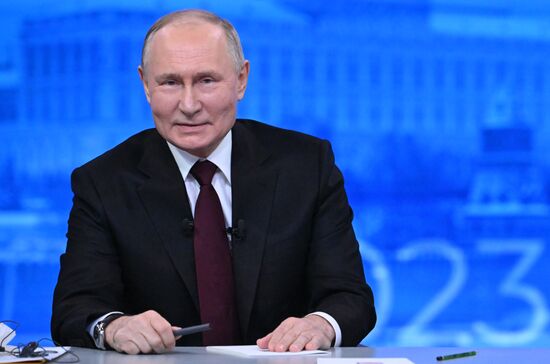 Russia Putin Press Conference