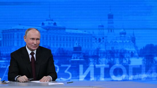 Russia Putin Press Conference