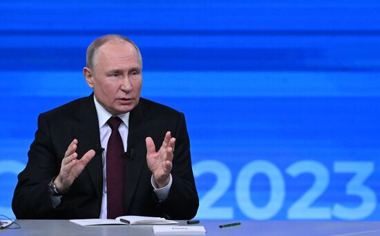 Russia Putin Press Conference
