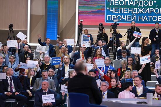 Russia Putin Press Conference