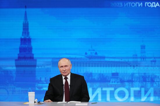 Russia Putin Press Conference
