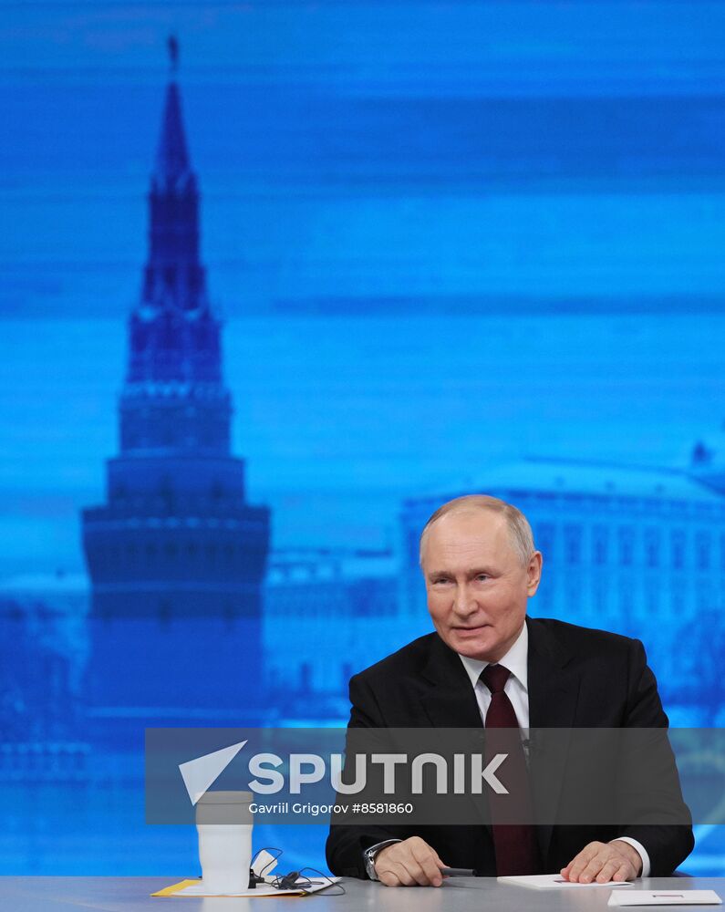 Russia Putin Press Conference