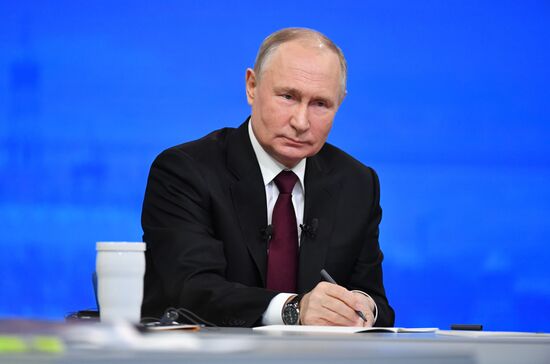 Russia Putin Press Conference