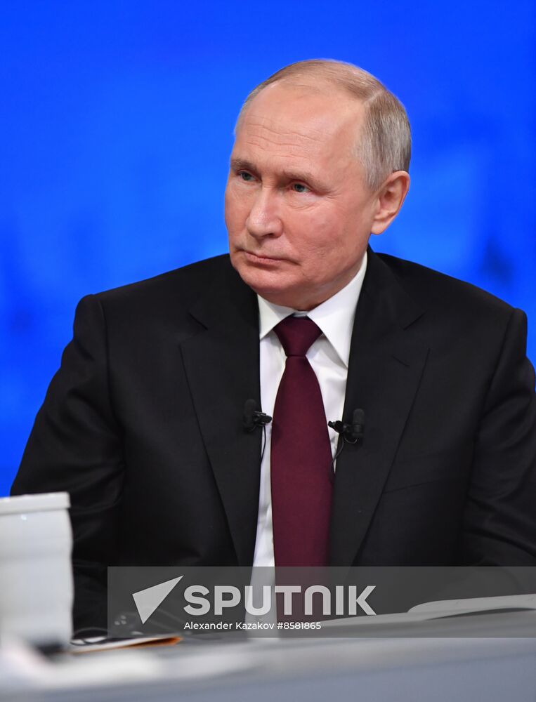 Russia Putin Press Conference