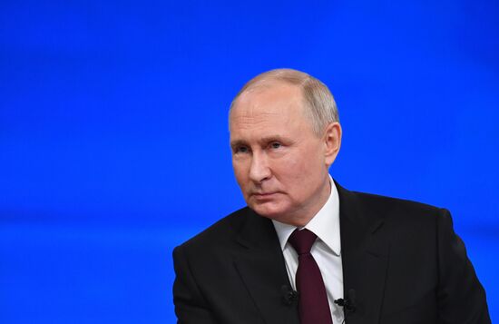 Russia Putin Press Conference