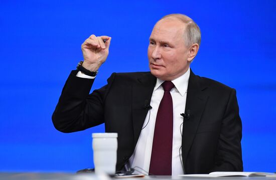 Russia Putin Press Conference