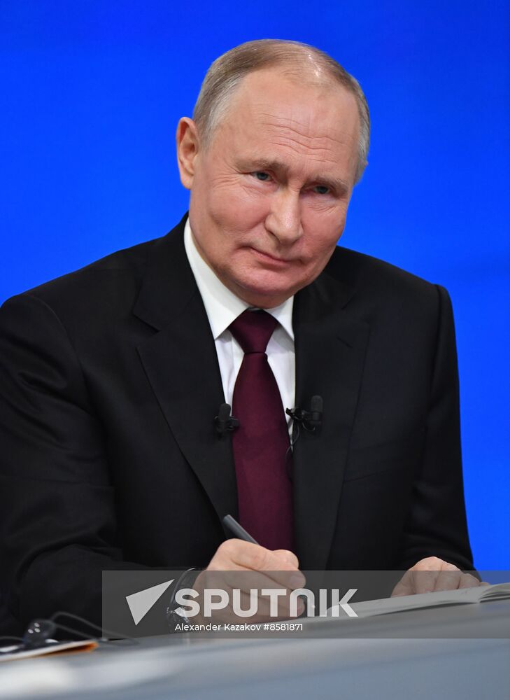 Russia Putin Press Conference