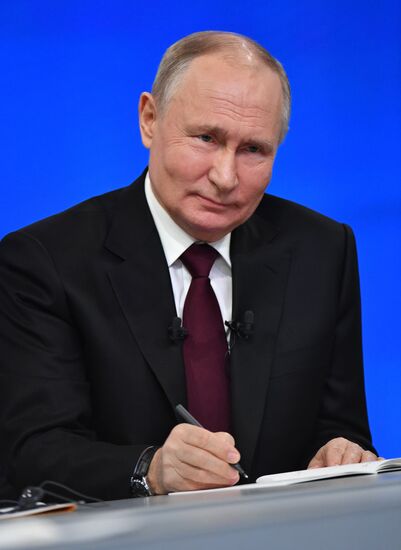 Russia Putin Press Conference