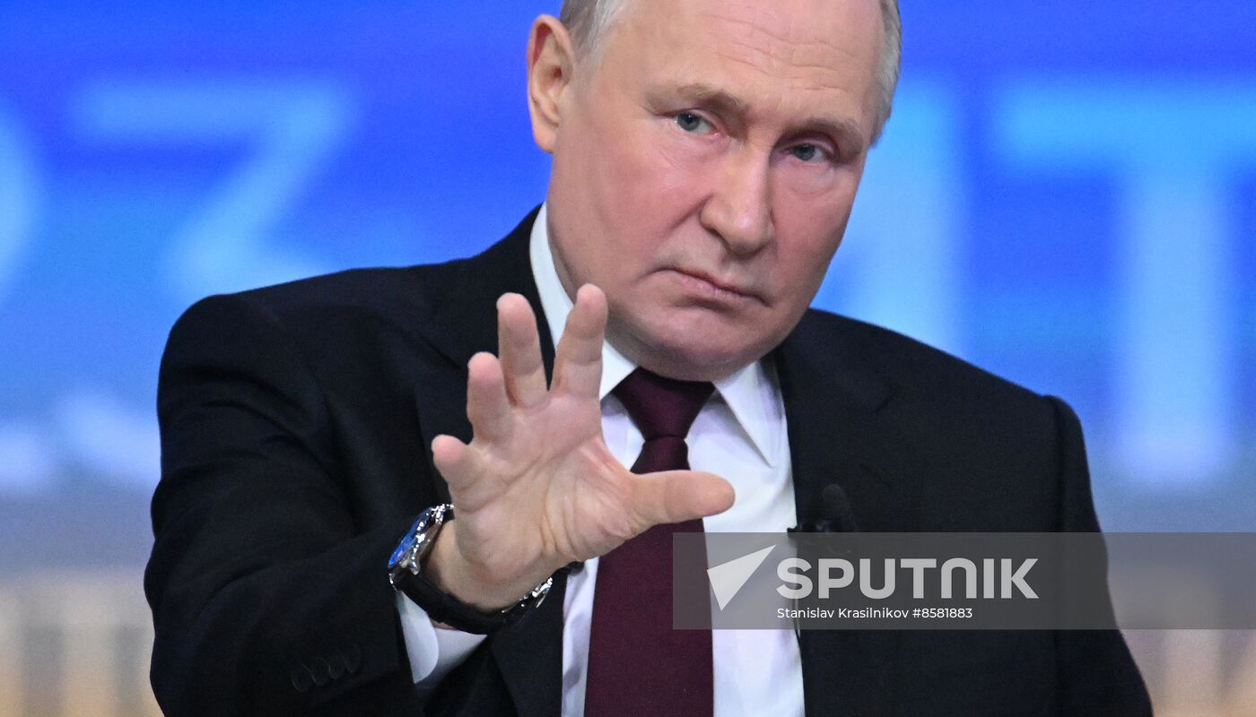 Russia Putin Press Conference