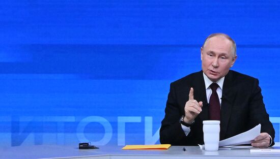 Russia Putin Press Conference