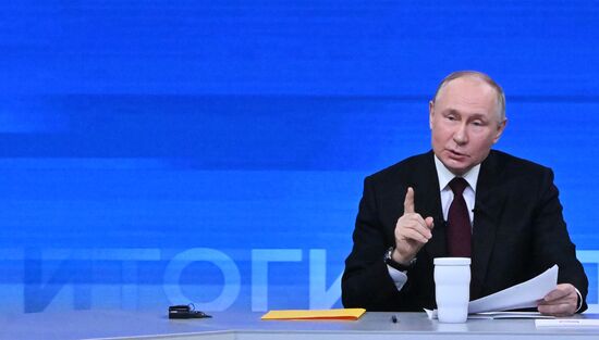 Russia Putin Press Conference