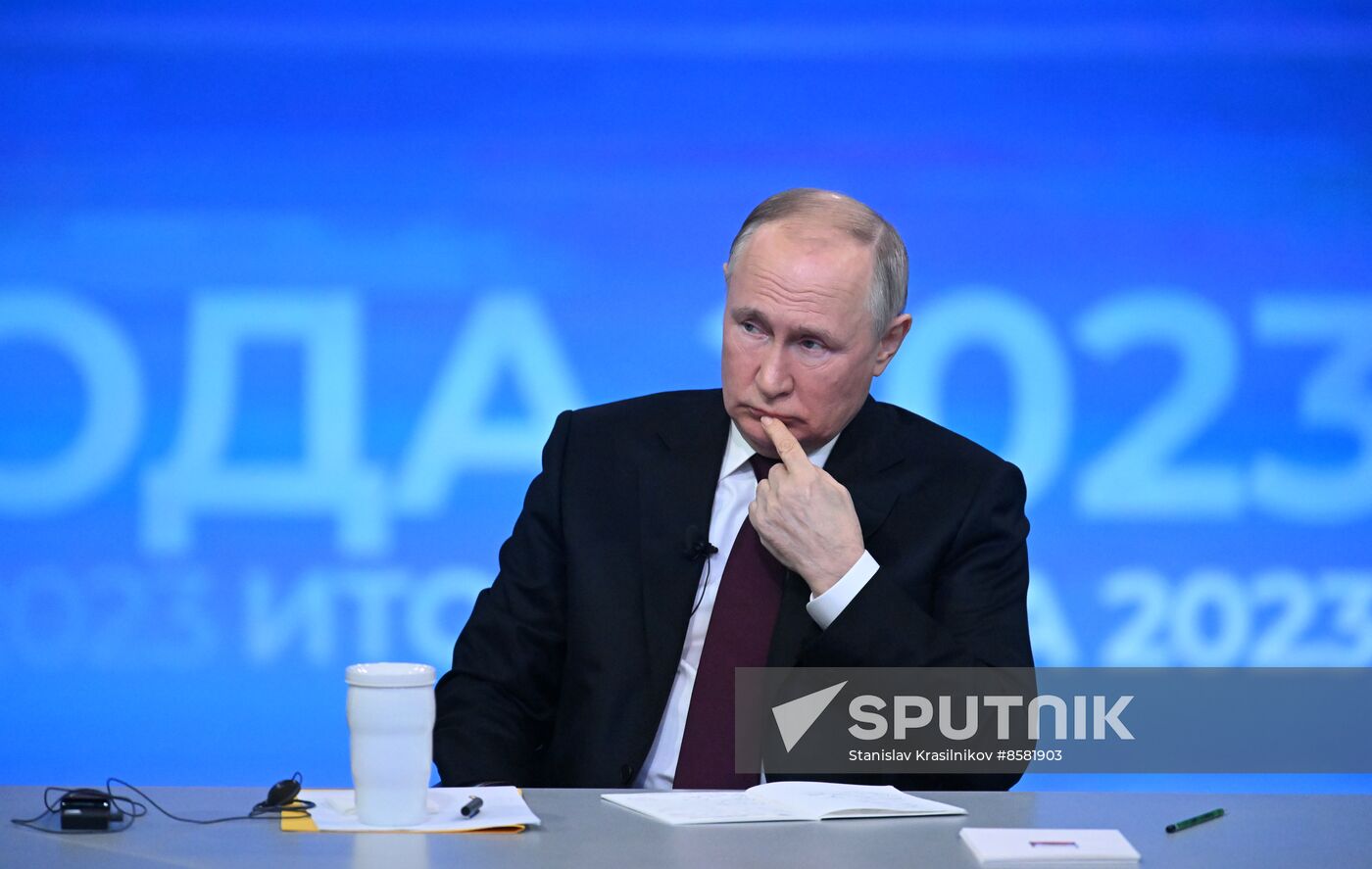 Russia Putin Press Conference
