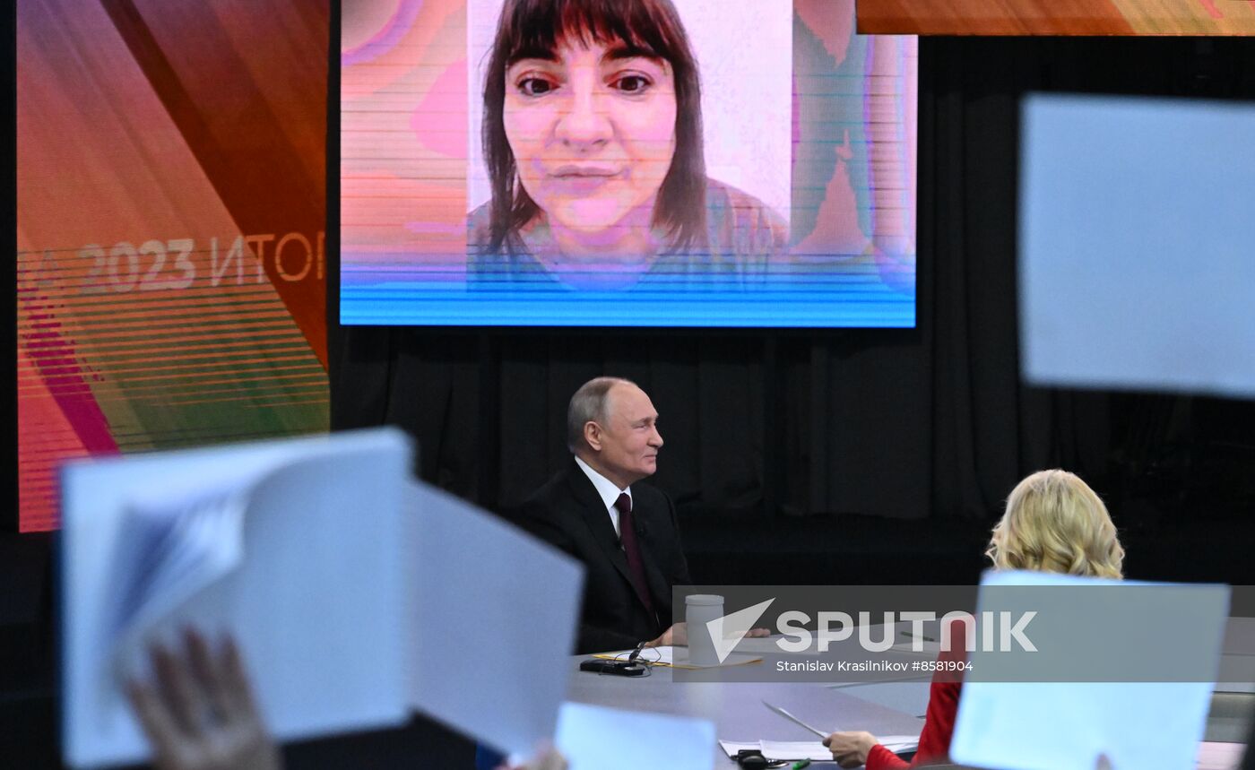 Russia Putin Press Conference