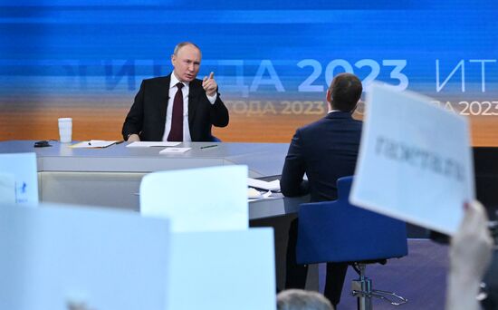 Russia Putin Press Conference