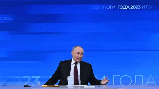 Russia Putin Press Conference