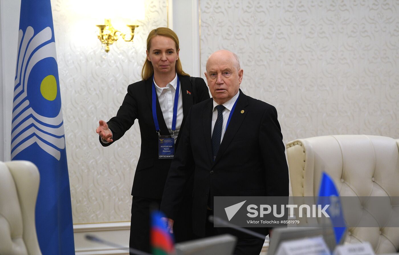 Belarus CIS Special Services Heads Meeting