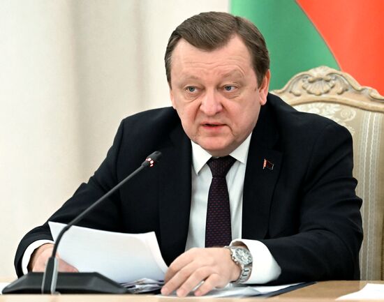 Russia Belarus Ministerial Meeting