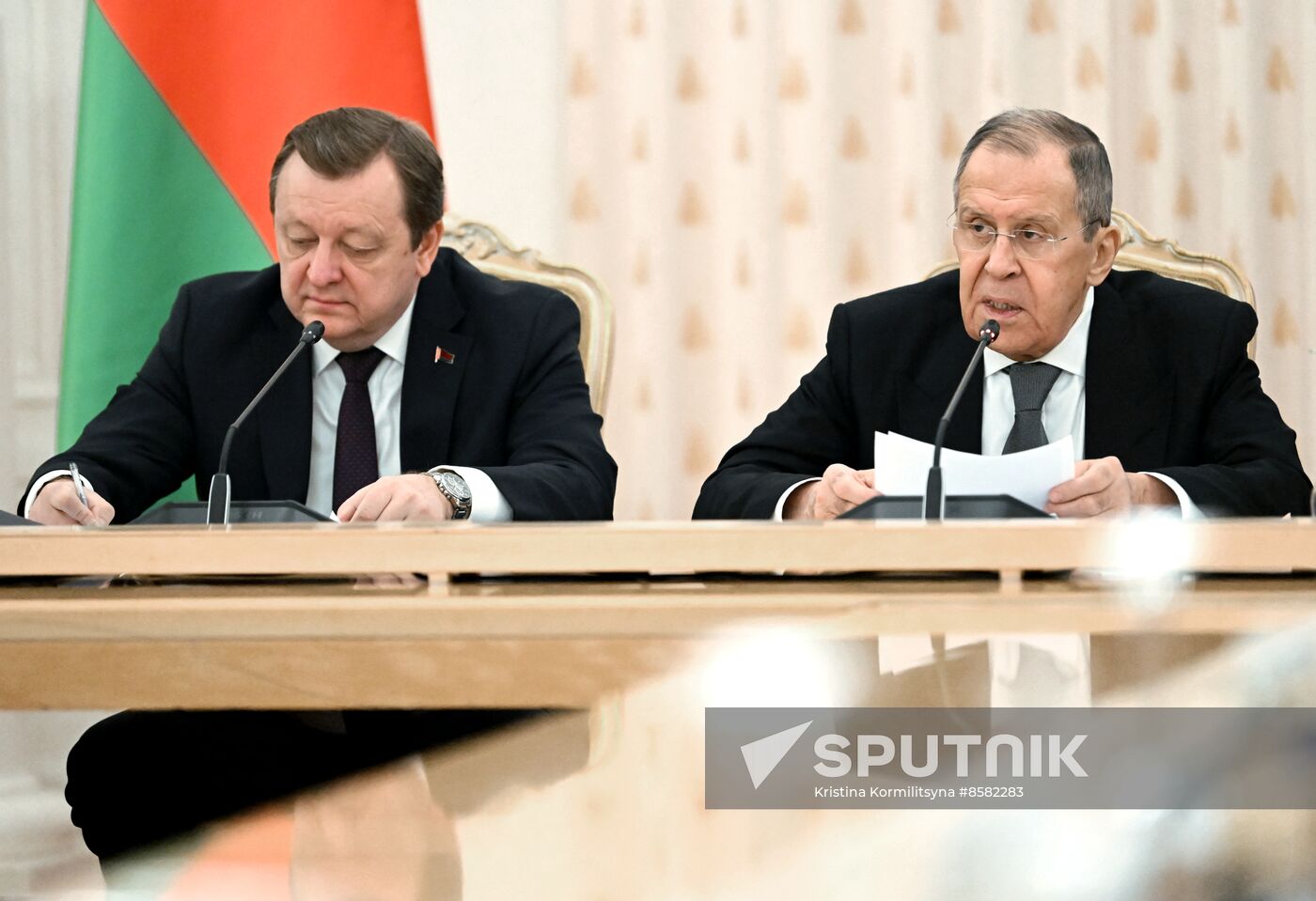 Russia Belarus Ministerial Meeting