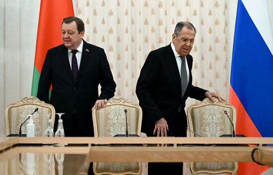 Russia Belarus Ministerial Meeting