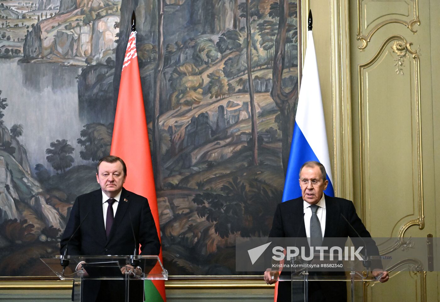 Russia Belarus Ministerial Meeting