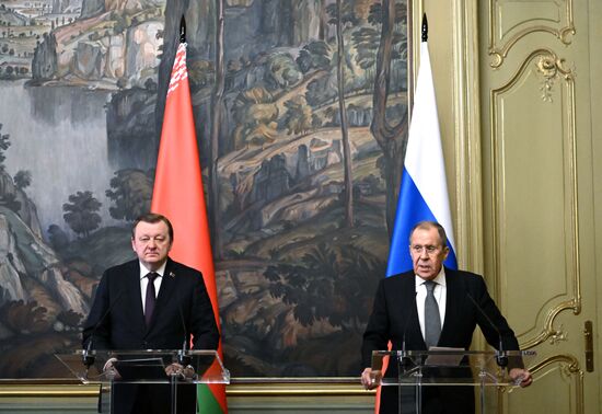 Russia Belarus Ministerial Meeting