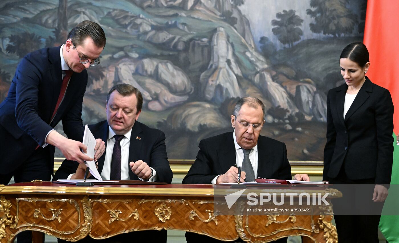 Russia Belarus Ministerial Meeting