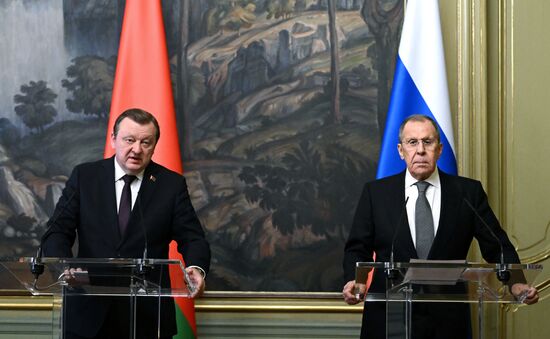 Russia Belarus Ministerial Meeting