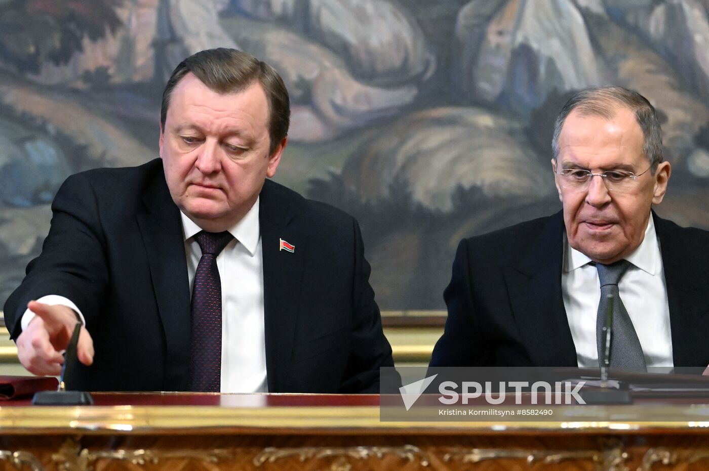 Russia Belarus Ministerial Meeting