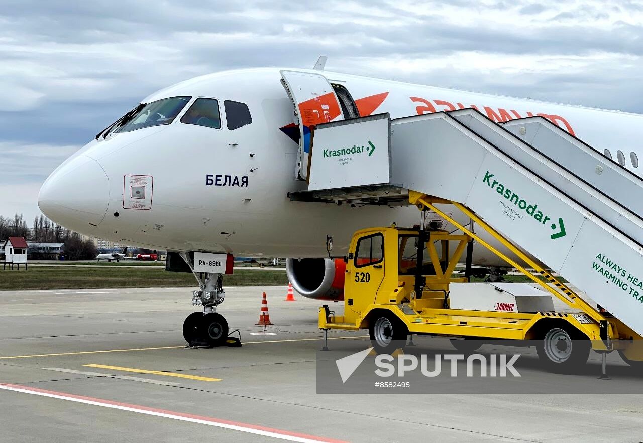 Russia Krasnodar Airport Test Flight