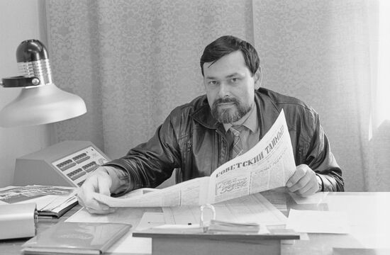Albion Brechalov, Editor, Sovetsky Taimyr Area Newspaper