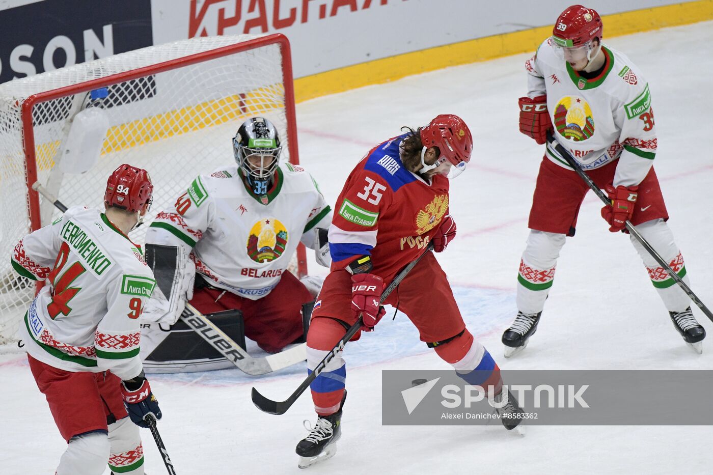 Russia Ice Hockey Channel One Cup Russia 25 - Belarus