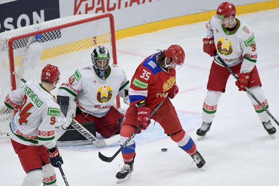 Russia Ice Hockey Channel One Cup Russia 25 - Belarus