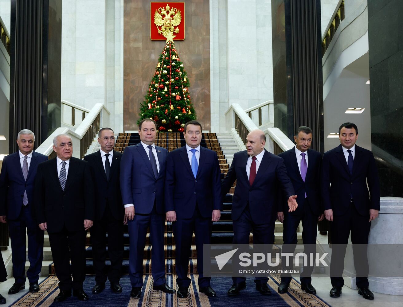 Russia Mishustin CIS Government Heads Council