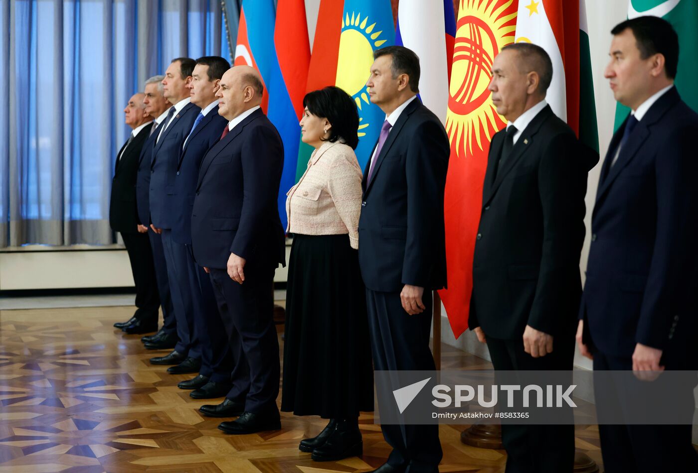 Russia Mishustin CIS Government Heads Council