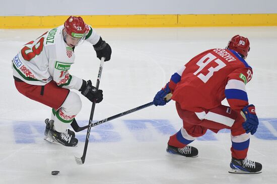 Russia Ice Hockey Channel One Cup Russia 25 - Belarus