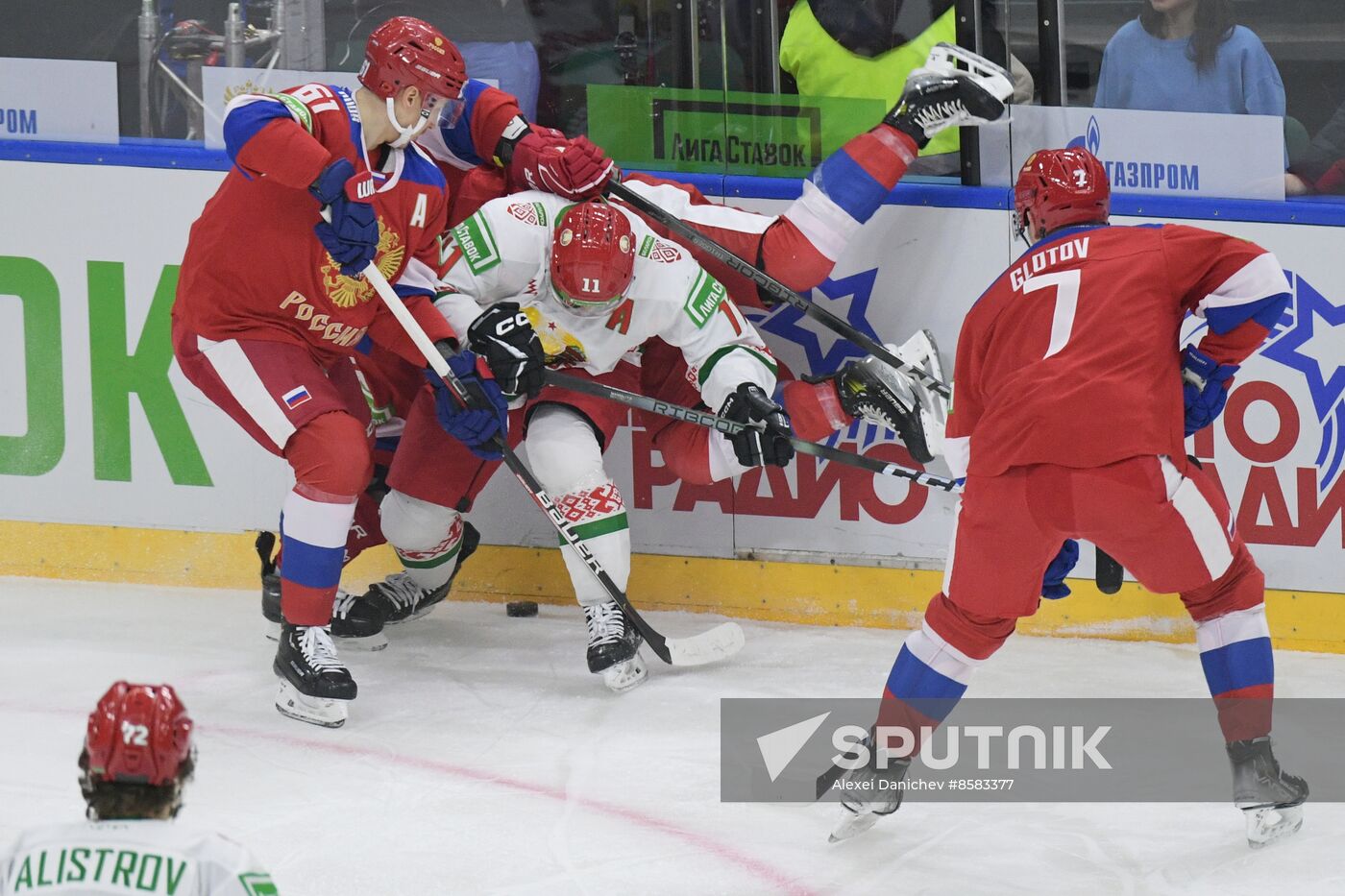 Russia Ice Hockey Channel One Cup Russia 25 - Belarus