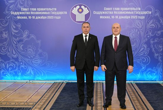 Russia Mishustin CIS Government Heads Council