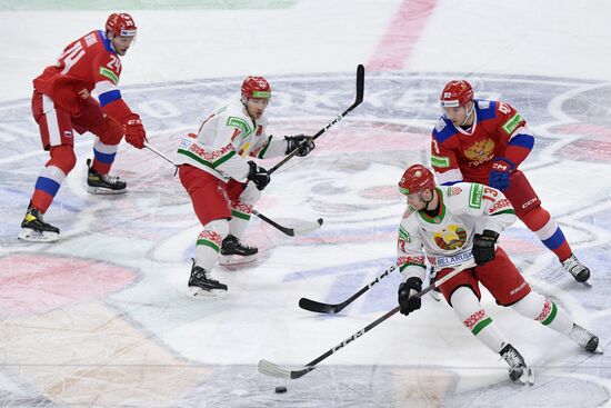 Russia Ice Hockey Channel One Cup Russia 25 - Belarus