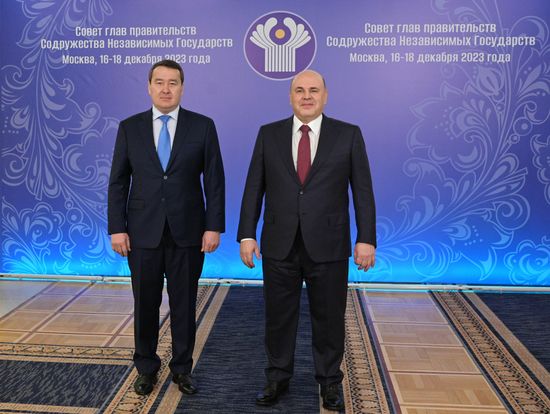 Russia Mishustin CIS Government Heads Council