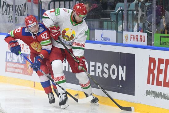 Russia Ice Hockey Channel One Cup Russia 25 - Belarus