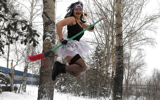 Russia Winter Swimming