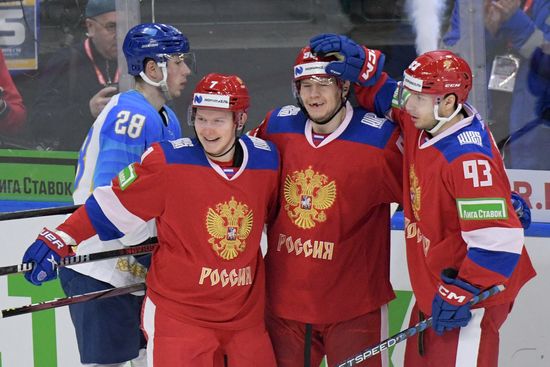 Russia Ice Hockey Channel One Cup Russia 25 - Kazakhstan