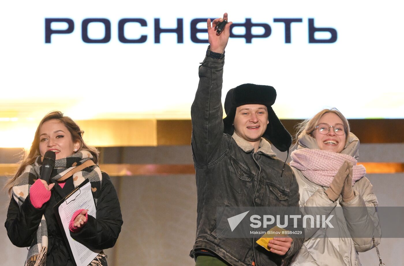 RUSSIA EXPO. Lada Granta Dream Car Lottery from Rosneft Co. and Lada Sport Rosneft Racing Team