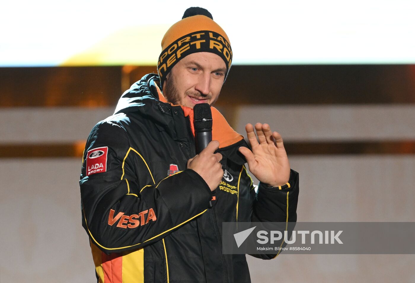 RUSSIA EXPO. Lada Granta Dream Car Lottery from Rosneft Co. and Lada Sport Rosneft Racing Team