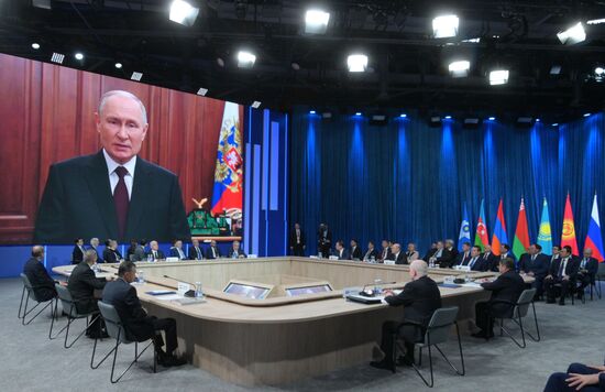 Russia Mishustin CIS Government Heads Council