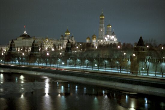 Sailing Moskva River