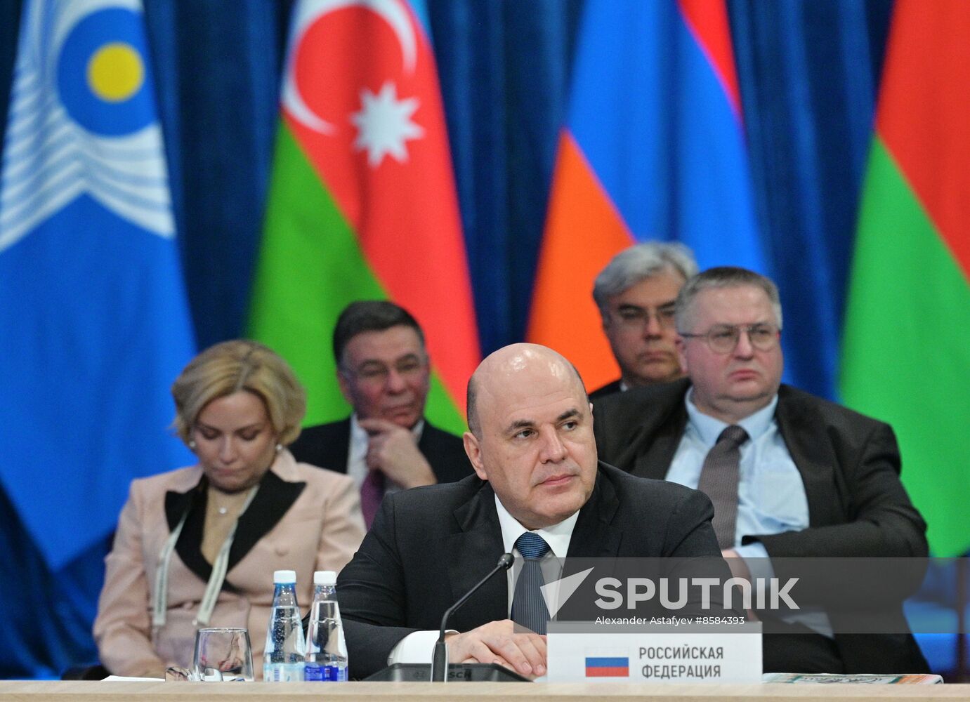 Russia Mishustin CIS Government Heads Council