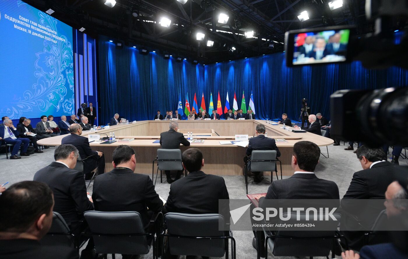 Russia Mishustin CIS Government Heads Council